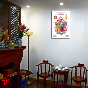 Tranh phật giáo kinh nhân duyên